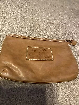 Jack Wills Tan Leather Purse Nice Condition. • £14