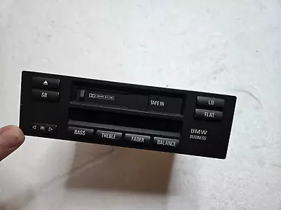 BMW E38 BUSINESS RADIO CASSETTE STEREO C43 US MID RDS 740i 750iL 65128375945 • $99.99