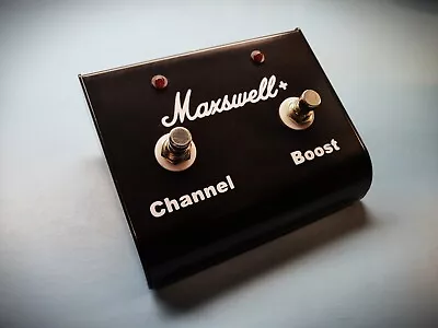 Custom  Maxswell+  Channel + Buffer / Boost - Guitar Pedal Footswitch - Marshall • $129