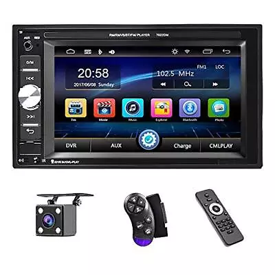 Double Din Car Stereo Car Multimedia Player Bluetooth Audio And Calling 6.2 I... • $56.24