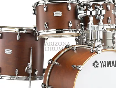 Yamaha Tour Custom Maple 4pc Drum Shell Pack W/ 20  Bass Chocolate Satin - NEW! • $1359.99