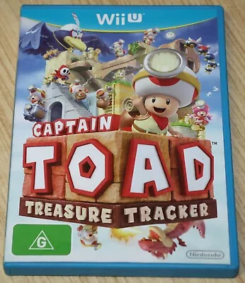 Nintendo Wii U Captain Toad Treasure Tracker Case Only • $9.99