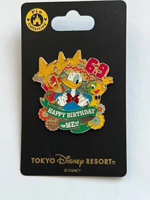 £44.63 • Buy TDR Tokyo 2020 Donald Duck The Three Caballeros Happy Birthday Disney Pin  (B)