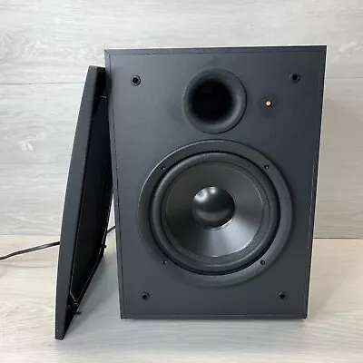 Mitsubishi M-S100 Powered Sub Woofer Wood Grain Tested Works • $60