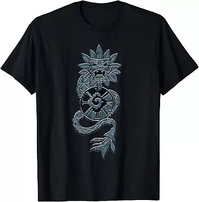 New Limited Quetzalcoatl Aztec Serpent Mayan Aztec Stone Inca Toltec T-Shirt • $22.99