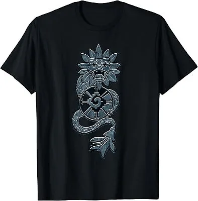 Quetzalcoatl Aztec Serpent Mayan Aztec Stone Inca Toltec T-Shirt • $17.99