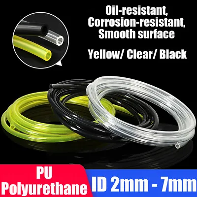 PU Polyurethane Petrol Fuel Gas Line Pipe Hose Tube For Trimmer Chainsaw Blower • $2.59
