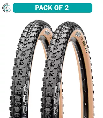 Pack Of 2 Maxxis Ardent Tire Tubeless Folding Black/Dark Tan Dual Mountain • $148