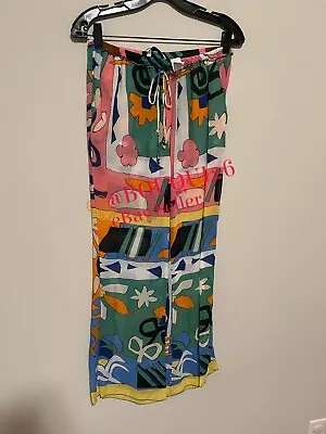 Zara New Woman Printed Pajama Style Pants Multicolored All Sizes Ref: 7682/028 • $50