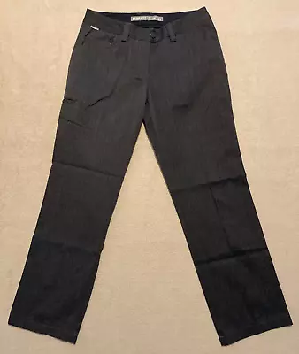 Icebreaker Pants Women's Size 28 (29x29) Charcoal Nylon Merino Wool Blend Hiking • $34.99