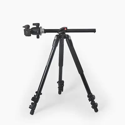 Manfrotto 190X Aluminium Professional Tripod + 496RC2 Head (1/4 ) & QR Plate • £169.99