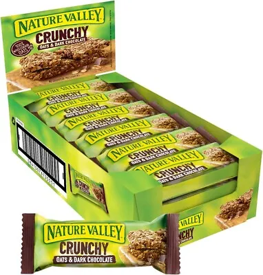 Nature Valley Crunchy Oats And Chocolate Cereal Bars - 18 X 42g • £9.84