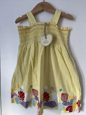 £7 • Buy Little Bird Jools Oliver Baby Girls Smocked Beach Summer Dress Seashell 18-24m