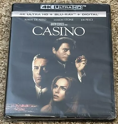 Casino Blu Ray 4k • $20