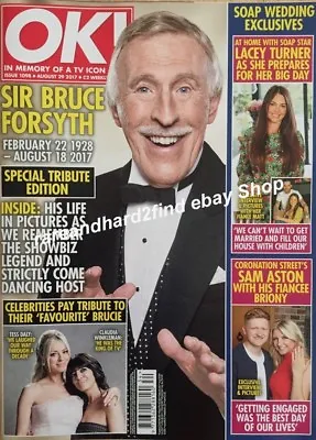 OK UK Magazine Sir Bruce Forsyth Tribute Issue 1098 September 2017 Prince Harry • £24.99