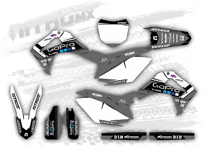 Graphics Kit Fits Honda CRF 450 R CRF 450R 2013 2014 2015 2016 Decals Stickers • $252.89