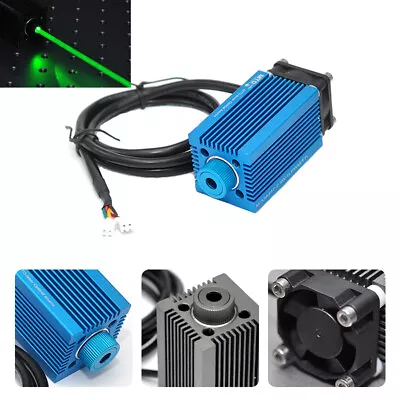 520nm 1W 12V Dot Laser Green Violet Adjustable Focus DIY 3D Ddicated Engraving • $364.32