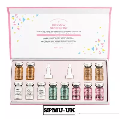 Stayve Booster Starter Kit Beauty GLOW Skin Care CC Serum Ampoules MESO Therapy  • £149.99