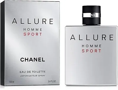 Chanel Paris ALLURE HOMME SPORT Men’s Fragrance 100mL EDT - New Perfume BOXED • $220