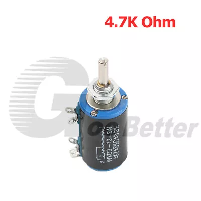 WXD3-13-2W 10 Turn Potentiometer Wirewound Variable Precision Multi-Turn-POT • $2.39