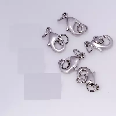 5Pcs Gold Filled Lobster Clasp Connectors 12 Mm X 6 Mm Jewelry Findings I86 • $4.95
