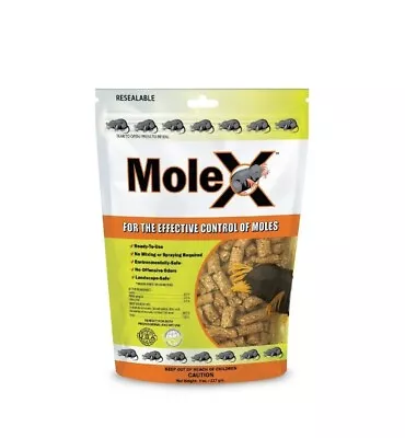 MoleX Mole Control Pellets LOT Of 2 Bags Ready To Use Enviromental Safe 8oz Bags • $20