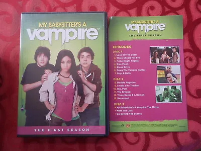 My Babysitter's A Vampire The First 1st Season 1 One DVD 2012 3-Disc • $17.50