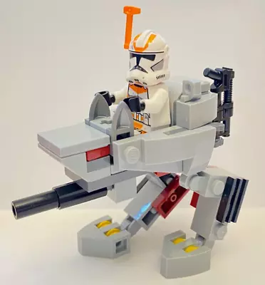 LEGO Star Wars 212th Clone Trooper Minifigure With Custom Scout Walker 75337 • $30.83