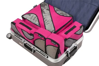 $45 • Buy 6PCS Travel Luggage Organiser Cube Clothes Storage Pouch Suitcase Packing Bags
