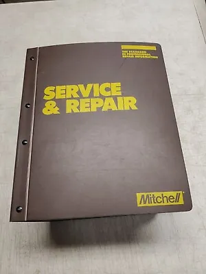 Mitchell Transmission Repair Manual Domestic Cars 1982-87 Ford GM Chrysler Dodge • $50