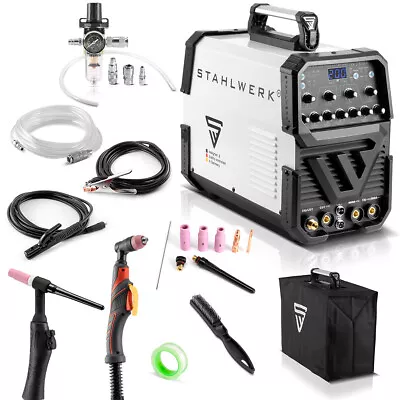 STAHLWERK AC/DC TIG 200 Pulse With Plasma Welder With CUT Function • £541.66