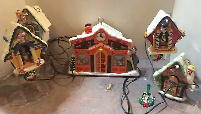 Disney Mr. Christmas Mickey's Clock Shop Musical Animated Lighted- Vintage • $124.99