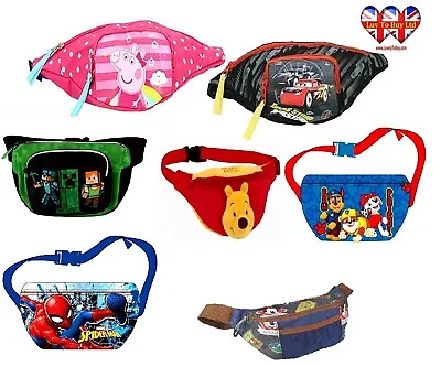 Kids Waist Bag Cartoon Characters Waist Bag Official Licensed • £9.99