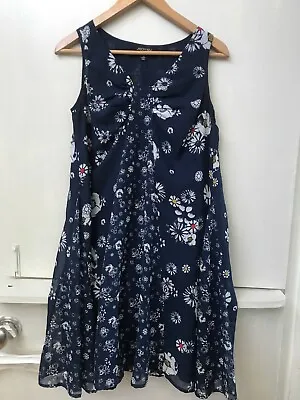 $18.95 • Buy Jason Wu For Target Daisy Dress Women’s Size XS Navy Blue Floral Sleeveless