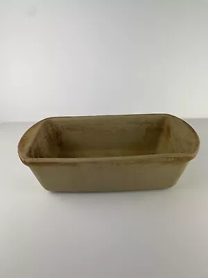 Pampered Chef Stoneware Bread Loaf Pan Seasoned • £18.49
