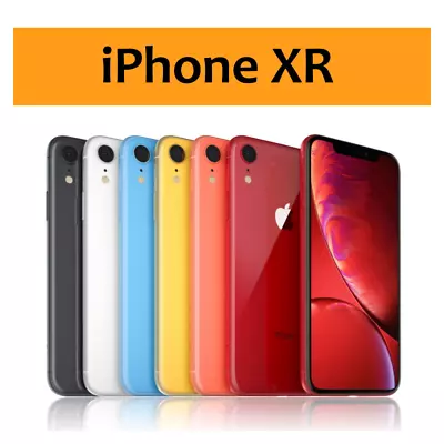 Apple IPhone XR 64GB Unlocked Verizon At&t T-Mobile Tracfone Clean IMEI/ESN 4G • $171