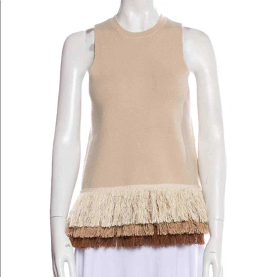 $55 • Buy Staud Tan Fridge Sweater Top