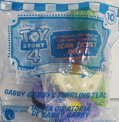 $2.99 • Buy New McDonald's Disney Toy Story 4 Gabby Gabbys Teacup RV #10 Happy Meal 2019