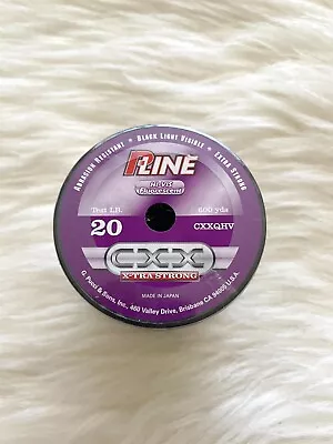 P-Line Cxx X-Tra Strong Fishing Line 600 Yards 20 Lb Test Hi-Vis Fluorescent • $22.75