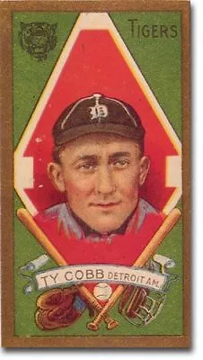 TY COBB 1911 T205 Tobacco Card DETROIT TIGERS POST CARD • $4.95
