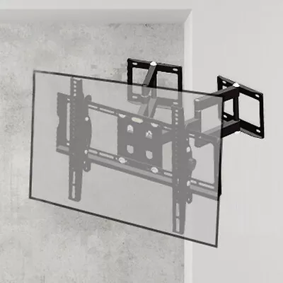 $43.90 • Buy Large TV Hanger Corner TV Wall Mount Swivel Bracket For Samsung LG Vizio 32 -65 