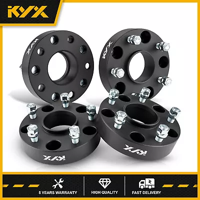 4Pcs 1.5  Hubcentric Wheel Spacers 5x5.5 Adapters 9/16  Studs For Dodge Ram 1500 • $79.15