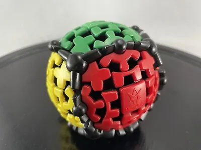 Mefferts Gear Ball Puzzle Rubiks Sphere Brainteaser 3 X 3 Inches • $13.99