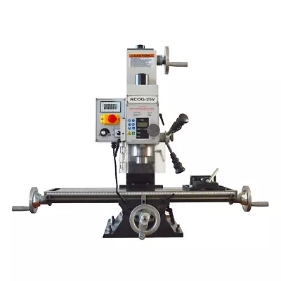 RCOG-25V Brushless Precision Milling And Drilling Machine Horizontal Lathe 110V • $1873.80