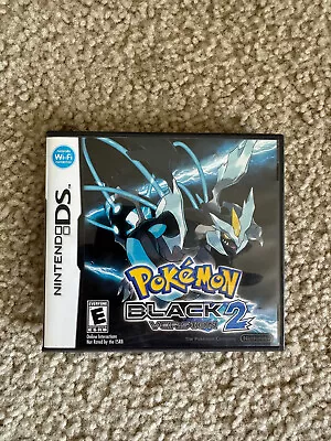 Pokemon: Black 2 Version (Nintendo DS 2012) CIB Tested And Authentic • $180