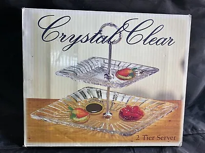 Crystal Clear 2 Tier Server Box Included • $20