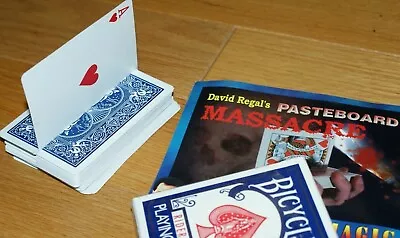 Pasteboard Massacre (David Regal Blue Bicycle) -- Slice To Chosen Card!    TMGS • $17.99