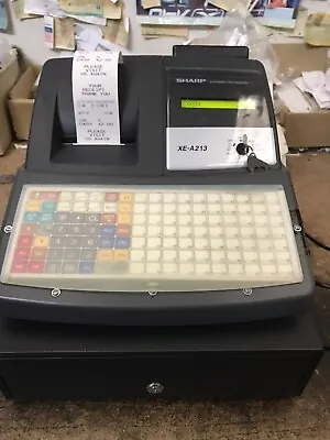 Sharp XEA213 Cash Register Black - Used • £149