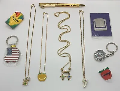 Vintage To Now Teacher Themed Jewelry & More Lot • $19.99