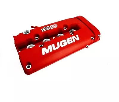 Red MUGEN Style Engine Valve Cover For Honda Civic B16 B17 B18 VTEC B18C DOHC • $110